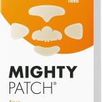 مايتي باتش قناع وجه غرواني مائي مقاس XL لعلاج حب الشباب، 5 رقع بثور كبيرة لتكسر زيت على الانف والذقن والجبهة والخدين - صديق للنباتيين، لم يتم اختباره على الحيوانات (قطعة واحدة)