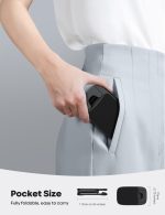 ⁦لاميكال حامل موبايل قابل للطي للمكتب - حامل موبايل بارتفاع قابل للتعديل، حامل موبايل محمول لسطح المكتب متوافق مع ايفون 16 15 14 13 برو ماكس ميني، 12 11 XR X 8 بلس SE، الهواتف الذكية⁩ - الصورة ⁦4⁩