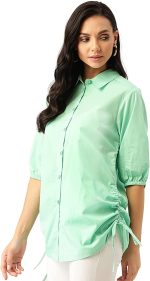 Styleville.in Collared Anti Fit Shirt with Button Down