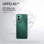 ⁦اوبو هاتف ذكي A5 ثنائي شرائح الاتصال بذاكرة روم 128GB وذاكرة RAM 4GB (جي اس ام | سي دي ام ايه) هاتف ذكي 5G مفتوح من المصنع (اخضر اورورا) - اصدار عالمي⁩ - الصورة ⁦12⁩