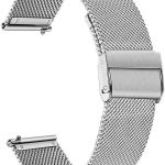 سوار ساعة معدني 18 ملم 20 ملم 22 ملم لساعة جارمين فينو اس كيو من الستانلس ستيل لجارمين فينو 2 2 اس فينو 2 بلس سوار معصم ذكي من جانيو