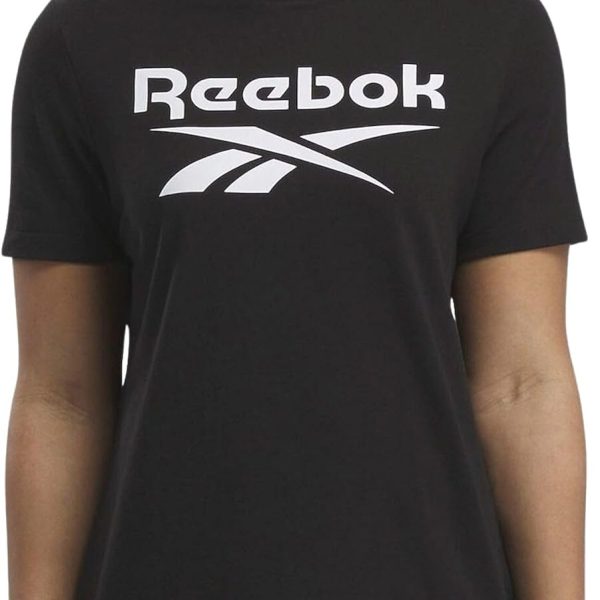 Reebok womens Identity Big Logo Tee T-Shirt