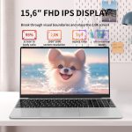 ⁦لابتوب العاب 15.6 انش FHD من نيوبيهير، انتل N95، SSD 512GB، ذاكرة RAM DDR4 16GB، بطارية 6000mAh، كيبورد باضاءة خلفية، فتح بصمة الاصبع، لابتوب ويندوز 11 للعمل والترفيه⁩ - الصورة ⁦3⁩