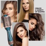 ⁦اينزو فرشاة تصفيف الشعر بالهواء الساخن EN-4112 اينزو - فرشاة مجفف شعر احترافية 240 فولت مع اعدادات حرارة متعددة الوظائف - النسخة الدولية⁩ - الصورة ⁦5⁩