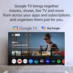 ⁦سوني تلفزيون برافيا 2 II 55 بوصة 4K UHD HDR LED سمارت جوجل تي في (موديل 2025) مع تقنية دولبي اتموس وتحكم صوتي وتشغيل بلاي ستيشن عن بعد - K-55S21DM2⁩ - الصورة ⁦3⁩