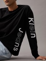 ⁦Calvin Klein Jeans mens Regular Tshirts⁩ - الصورة ⁦5⁩