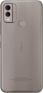 ⁦Nokia C22 6.5 Inch Smartphone with HD+ Display, 3-Day Battery, Octa-Core Chipset, 2/64GB, 8MP/13MP Cameras, Night and Portrait Mode, IP52 Protection Class, Tempered Display Glass with Car Adapter -⁩ - الصورة ⁦3⁩