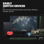 ⁦Xbox Elite Series 2 Core Wireless Controller Red Xbox Series X|S, Xbox One, and Windows Devices⁩ - الصورة ⁦5⁩