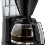 ميليتا ماكينة تحضير القهوة بفلتر مع ابريق زجاجي، موديل ايزي توب II، 1023-04، اسود/ستيل مصقول، 6762889