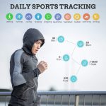 ⁦لايج ساعة ذكية للرجال لاجراء المكالمات والرد عليها، شاشة لمس كاملة 1.28 انش لتتبع اللياقة البدنية مع مراقب معدل ضربات القلب، ساعة ذكية رياضية مقاومة للماء IP67 من الستانلس ستيل مع مكبر صوت لاجهزة iOS⁩ - الصورة ⁦6⁩
