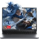 لابتوب العاب كايجر 2025 بمعالج AMD رايزن 7 7735HS (8C/16T حتى 4.75GHz)، 16GB DDR5 512GB NVMe SSD، حتى 4TB، شاشة FHD 16 انش، واي فاي 6، كيبورد باضاءة خلفية، نوع C، مراوح مزدوجة