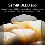 ⁦LG تلفزيون ذكي 55 بوصة فئة اوليد اوبجيت من سلسلة بوسي 55LX1QPUA.AUS، 2022 - تلفزيون 4K يعمل بالذكاء الاصطناعي، اليكسا مدمج، اصدار عالمي اسود⁩ - الصورة ⁦2⁩