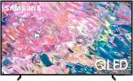 تلفزيون سامسونج 55 بوصة Q60B QLED 4K الذكي (2022) - معالج 4K مع اليكسا مدمج وشاشة ال اي دي مزدوجة مع شاشة عرض حجم 100%، تصميم نحيف الهواء، صوت تتبع الكائن، سوبر الترا وايد