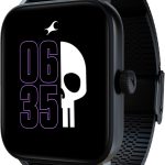 فاست تراك ساعة ذكية فانتوم | شاشة الترا في يو مقاس 1.85 انش | تاج عملي | مكالمات بلوتوث أحادية المزامنة | اكثر من 100 وضع رياضي | اكثر من 100 واجهة ساعة | مساعد صوتي بالذكاء الاصطناعي | العاب مدمجة |