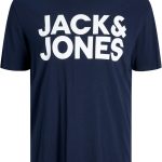 جاك اند جونز تي شيرت بقبة دائرية للرجال (عبوة من قطعة واحدة)