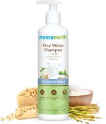 Mamaearth Rice Water Shampoo With Rice Water & Keratin For Damaged, Dry and Frizzy Hair – 250ml