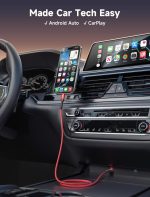 ⁦جي سوكس كيبل USB C بطول 2 متر [عبوتان]، كيبل USB نوع C 3.1 امبير للشحن السريع، سلك شحن USB A الى USB C متوافق مع ايفون 16/16 بلس/16 برو ماكس/15 سيريز، سامسونج جالاكسي S20 S10 S9، نوت 20 10، ال جي احمر⁩ - الصورة ⁦4⁩