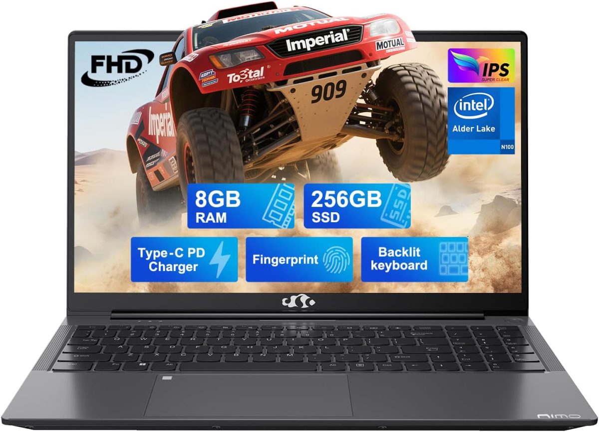 NIMO 15.6'' FHD IPS Gaming-Laptop, AMD Ryzen 9 8945HS 8-Cores Radeon 780M GPU 16GB DDR5 RAM 1TB SSD(Beat i9-13900H, Up to 5.2GHz) Computer with 100W Type C Fingerprint Backlit Keyboard Win 11