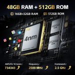 ⁦هاتف ذكي متين WP100 تيان بنظام اندرويد 14 سعة 48GB 512GB ديمنستي 7300 3K AMOLED شاشة 33000mAh كاميرا ليلية 5G⁩ - الصورة ⁦3⁩