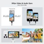 ⁦EGO Selfie Monitor Screen, Real-Time Screen Sharing, Screen Mirror Image, Portable Magnetic Display for Cameras & Phones, Easy Connection, Ideal for Vlogging & Content Creation⁩ - الصورة ⁦2⁩