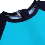 طقم ملابس سباحة للاولاد الصغار من رافليتا® مكون من 3 قطع، بدلة سباحة بتصميم ديناصور للحماية من الطفح الجلدي بعامل حماية من الاشعة فوق البنفسجية 50+