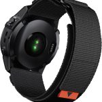 ابنين سوار ساعة تكتيكي من النايلون لساعة فينيكس 7 اكس / فينيكس 6 اكس / فينيكس 5 اكس / اندورو 2، سوار معصم سريع 26 ملم قابل للتعديل من النايلون الباليستي لساعة جارمين تاكتيكس 7 برو، انستينكت 2X