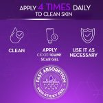 ⁦سيكتيكيور جل ندبات الوجه والجسم، يقلل من ظهور الندوب القديمة والجديدة وعلامات التمدد والجراحة والإصابات والحروق وحب الشباب، 1 اونصة (قد تختلف التعبئة)⁩ - الصورة ⁦6⁩