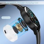 ⁦شاحن كابل شحن لهواوي جي تي 2 / جي تي / 2 اي / هونر ماجيك 2، شاحن محطة شحن USB C محمول لساعة هواوي GT/GT 2 / GT 2E (ابيض)⁩ - الصورة ⁦2⁩