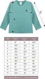 ⁦Lilax girls Long Sleeve Shirts for Girls Crew⁩ - الصورة ⁦7⁩