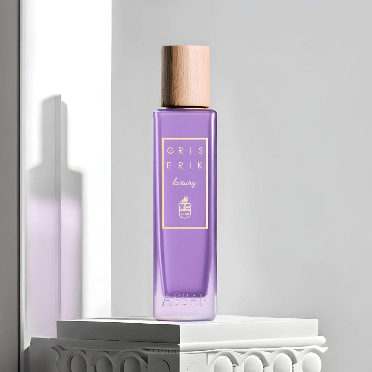 ⁦عطر جريس اريك من عساف، 200 مل - او دي بارفان للنساء والرجال | عطر جيري اريك يدوم طويلا⁩ - الصورة ⁦2⁩