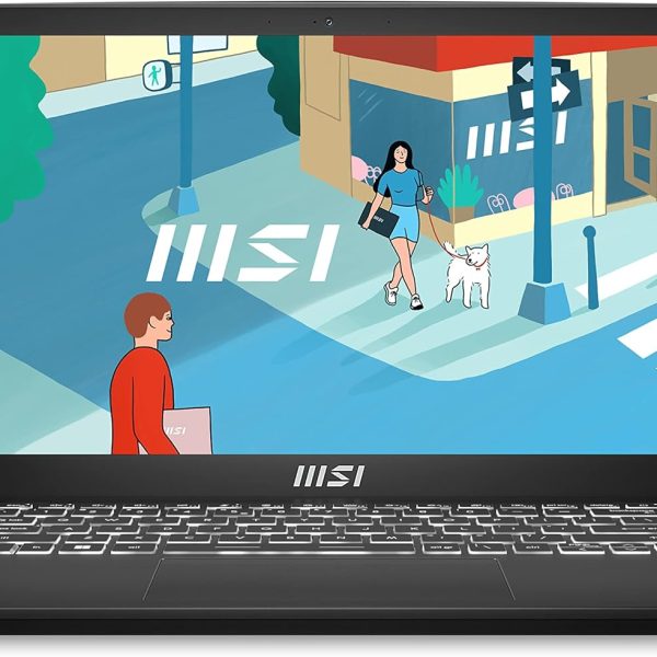 MSI لابتوب مودرن 14 14 انش: انتل كور i5-1155G7، انتل ايريس اكس اي، 8GB DDR4، 512GB NVMe SSD، وضع مسطح 180 درجة، USB نوع C، قارئ بطاقات MicroSD، ويندوز 11 برو، اسود كلاسيكي C11M-065US