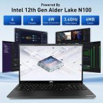 ⁦NIMO 15.6'' FHD IPS Gaming-Laptop, AMD Ryzen 9 8945HS 8-Cores Radeon 780M GPU 16GB DDR5 RAM 1TB SSD(Beat i9-13900H, Up to 5.2GHz) Computer with 100W Type C Fingerprint Backlit Keyboard Win 11⁩ - الصورة ⁦4⁩