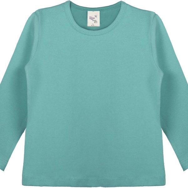 Lilax girls Long Sleeve Shirts for Girls Crew