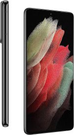 ⁦SAMSUNG Galaxy S21 Ultra 5G SM-G998B/DS 512GB 16GB RAM International Version - Phantom Black (Renewed)⁩ - الصورة ⁦3⁩