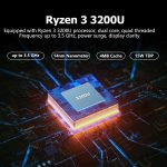 ⁦لابتوب تونهايل 15.6 انش 2 في 1 بشاشة لمس رايزن R3-3200U (حتى 3.5GHz)، 16GB RAM 512GB SSD، 1920X1080 FHD، واي فاي 5 بلوتوث 5.1، كيبورد باضاءة خلفية، شاشة لمس دوارة 360 درجة⁩ - الصورة ⁦3⁩