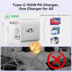 ⁦نيمو لابتوب العاب IPS FHD 15.6 انش، معالج AMD رايزن 5 6600H سداسي النواة 660M GPU 64GB DDR5 RAM 1TB SSD (افضل من i7-1165G7، حتى 4.5GHz) مع كيبورد باضاءة خلفية GaN نوع C 100 واط، ويندوز 11⁩ - الصورة ⁦4⁩