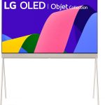 LG تلفزيون ذكي 55 بوصة فئة اوليد اوبجيت من سلسلة بوسي 55LX1QPUA.AUS، 2022 - تلفزيون 4K يعمل بالذكاء الاصطناعي، اليكسا مدمج، اصدار عالمي اسود