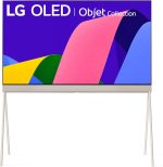 LG تلفزيون ذكي 55 بوصة فئة اوليد اوبجيت من سلسلة بوسي 55LX1QPUA.AUS، 2022 - تلفزيون 4K يعمل بالذكاء الاصطناعي، اليكسا مدمج، اصدار عالمي اسود