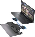 ⁦ديل لابتوب العاب G7 17 (ويندوز 10 هوم، الجيل التاسع انتل كور i7-9750H، انفيديا جي تي اكس 1660 Ti 6G، شاشة 17.3 انش FHD LCD، 512GB SSD، 16GB RAM) G7790-7662GRY-PUS⁩ - الصورة ⁦4⁩