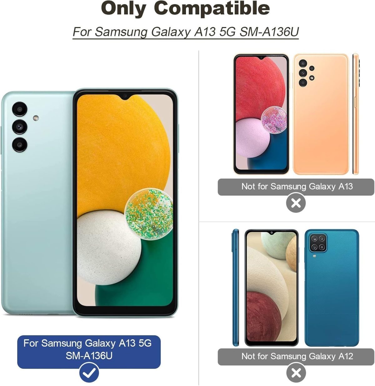 ⁦FKBAightccy for Samsung Galaxy A13 A136U Power On Off Flex Cable Replacement for Galaxy A13 A136U SM-A136B Power Button Fingerprint Sensor Flex Cable⁩ - الصورة ⁦2⁩