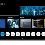 فيديوكون تلفزيون ذكي QLED 4K UHD مقاس 70 بوصة بدون حواف وموزع ويب او اس ولوحة درجة ايه + وجهاز تحكم سحري وصوت دولبي واتصال بلوتوث - موديل E70QLWO1100