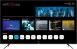 فيديوكون تلفزيون ذكي QLED 4K UHD مقاس 70 بوصة بدون حواف وموزع ويب او اس ولوحة درجة ايه + وجهاز تحكم سحري وصوت دولبي واتصال بلوتوث - موديل E70QLWO1100