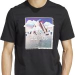 adidas Men Landscape Badge Graphic T-Shirt