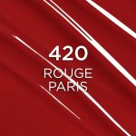 ⁦لوريال باريس احمر شفاه لاكه ريزيستانس من انفيليبل، 420 روج باريس، احمر شفاه مقاوم للتلطخ مع لمعان يدوم طويلا - يدوم حتى 16 ساعة، 0.15 اونصة سائلة⁩ - الصورة ⁦5⁩