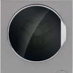 هوفر غسالة ومجفف 8/6 كجم، غسالة كومبو اوتوماتيك بالكامل بتحميل امامي، غسيل 8 كجم وتجفيف 6 كجم، 1400 دورة في الدقيقة، صنع في تركيا، فضي، Hwd-V8614-S، ضمان لمدة عام واحد على الاقل من الشركة المصنعة