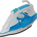 جيباس مكواة بخار GSI7809 بقدرة 2400 واط - مكواة بدرجات حرارة متغيرة للملابس القابلة للكي مع قاعدة غير لاصقة وخزان 240 مل | مولد بخار ووظيفة الرش والبخار