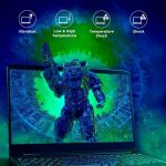 ⁦لينوفو لابتوب العاب لوك 2024 انتل كور i5-12450HX بيت AMD رايزن 5 7235HS شاشة 15.6 انش FHD IPS 144Hz انفيديا RTX 3050-32GB RAM و1TB PCIe SSD وكيبورد باضاءة خلفية وويندوز 11 وجي سينك وكيبل HDMI⁩ - الصورة ⁦7⁩
