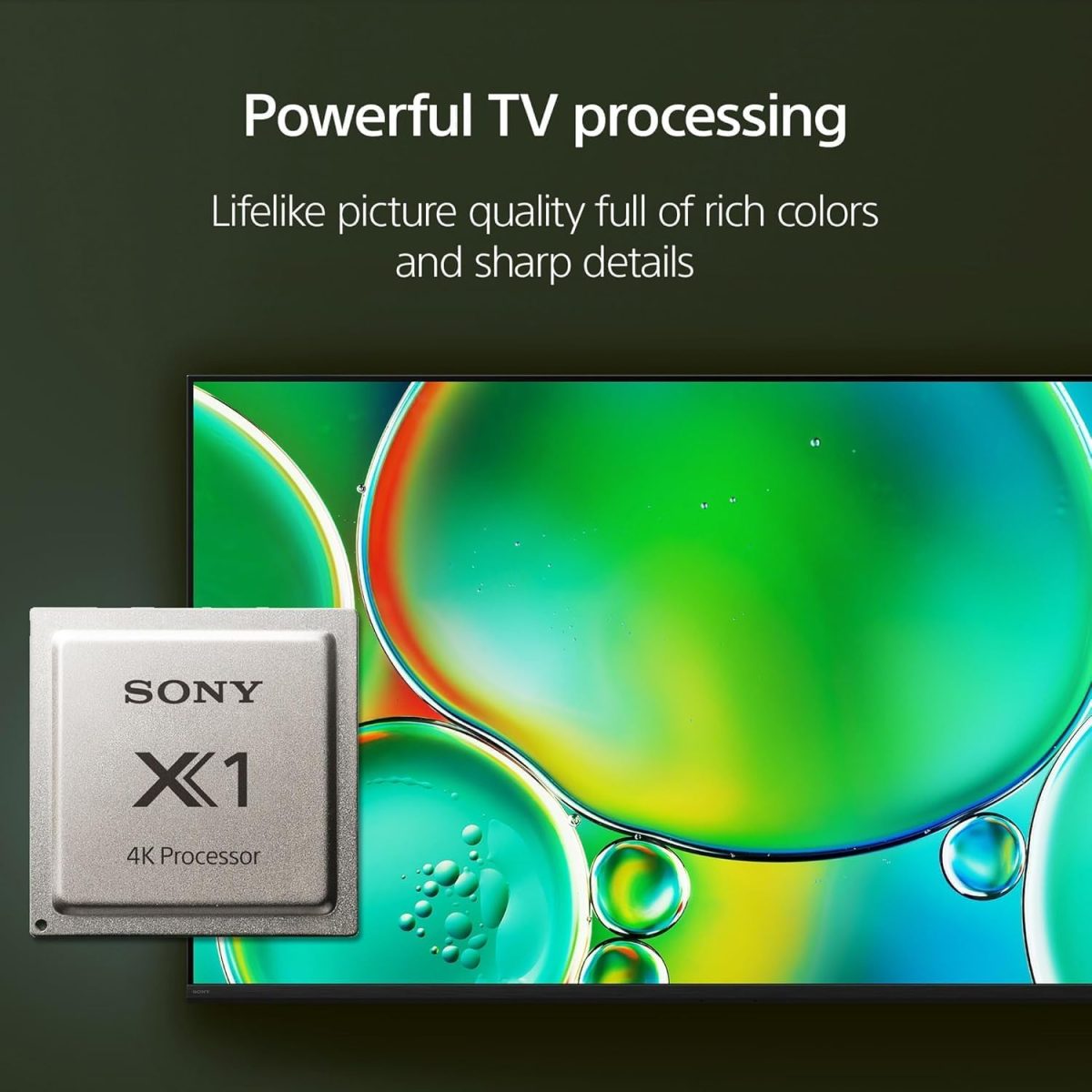 ⁦سوني تلفزيون برافيا 2 II 55 بوصة 4K UHD HDR LED سمارت جوجل تي في (موديل 2025) مع تقنية دولبي اتموس وتحكم صوتي وتشغيل بلاي ستيشن عن بعد - K-55S21DM2⁩ - الصورة ⁦2⁩