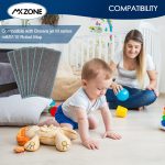⁦ام اكس زون وسادات مسح رطبة متوافقة مع اي روبوت برافا جيت m6 (6110) (6012) (6112) التيميت روبوت، وسادات ممسحة برافا رومبا لمحلول تنظيف اي روبوت برافا جيت ام 6 (عبوة من 6 قطع)⁩ - الصورة ⁦4⁩