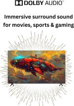 ⁦في جي تلفزيون ذكي QLED 4K UHD مقاس 85 بوصة، موزع ويب او اس، صوت دولبي، جهاز تحكم عن بعد ماجيك، بلوتوث، ابل اير بلاي، لوحة درجة A+، حامل حائط مجاني - VGQLED85WOU⁩ - الصورة ⁦4⁩